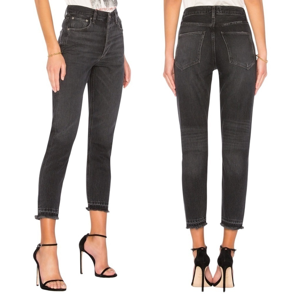 AGOLDE x REVOLVE‎ Jamie Straight Leg High Rise Jeans in Void